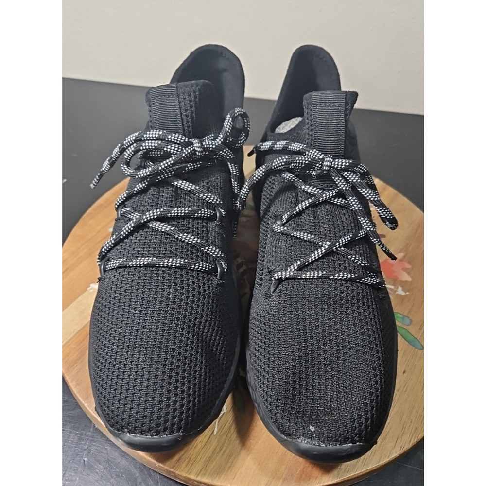 EUC Urban Sport by J/Slides Talia Stretch Knit Sneaker Black Sz W/11 MSRP $79.99